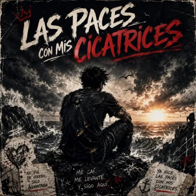Portada de Las paces con mis cicatrices — IVANHOE14