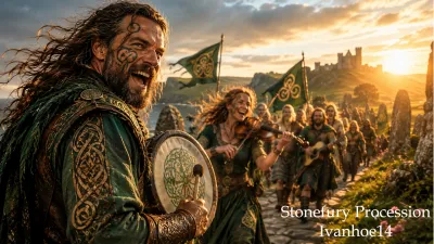 Portada de Stonefury Procession — IVANHOE14