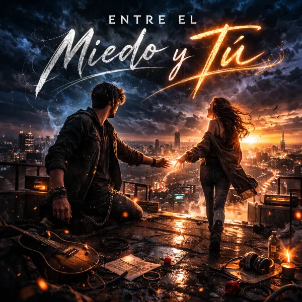 Portada de Entre el miedo y tú — IVANHOE14