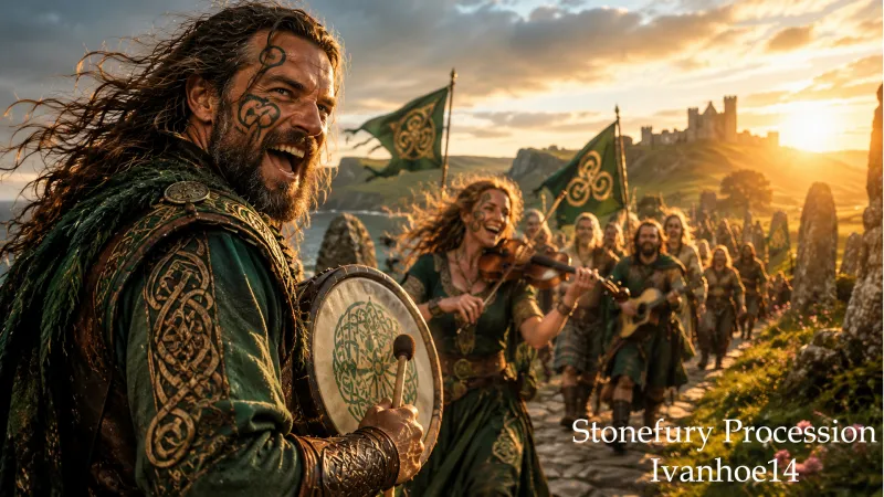 Portada de Stonefury Procession — IVANHOE14